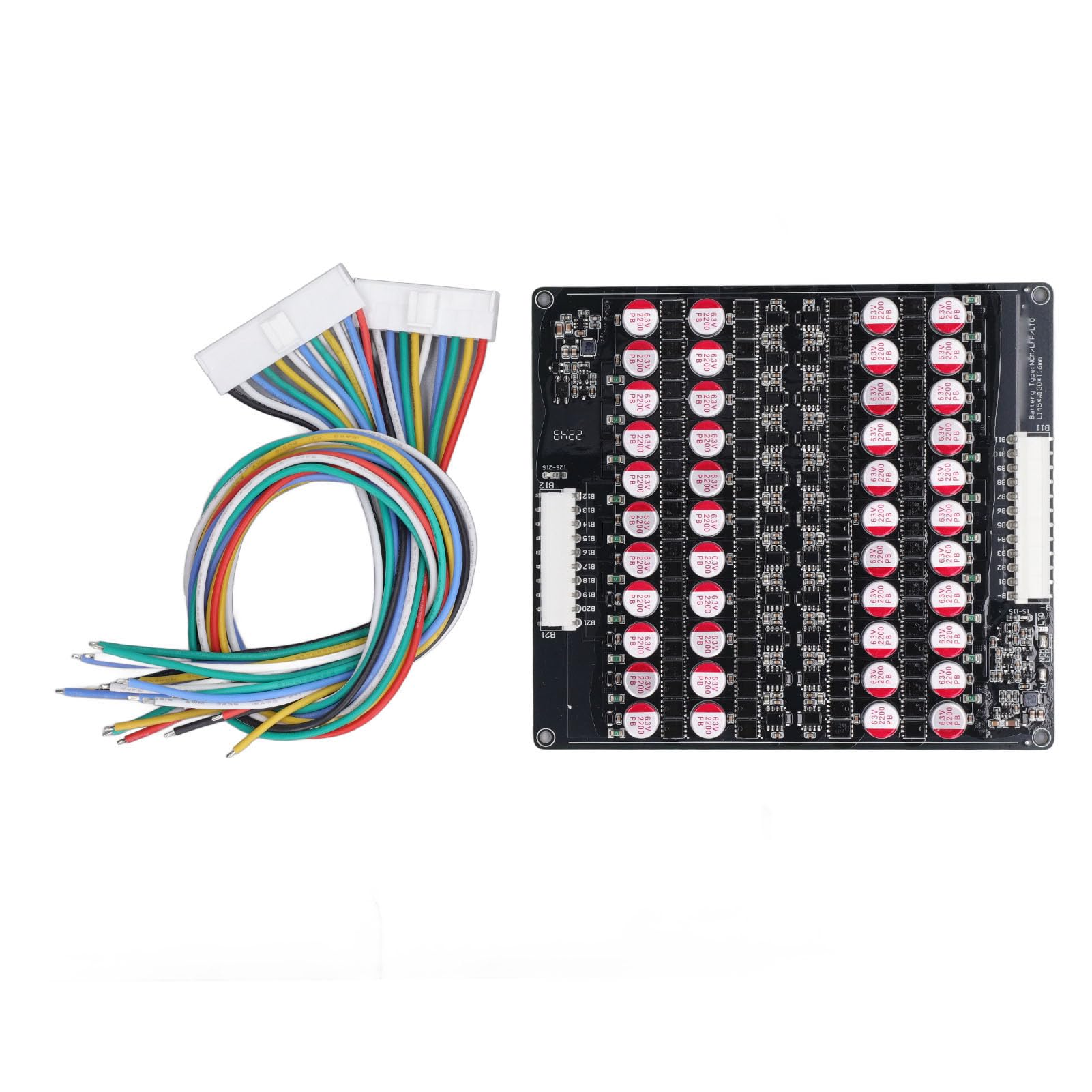 Bilanciatore Equalizzatore Trasferimento Energia Condensatore Attivo 5A per Batteria Al Litio, Modulo di Equalizzazione 17‑21S Ad Alta Precisione per Pacco Batteria, Materiale PCB,