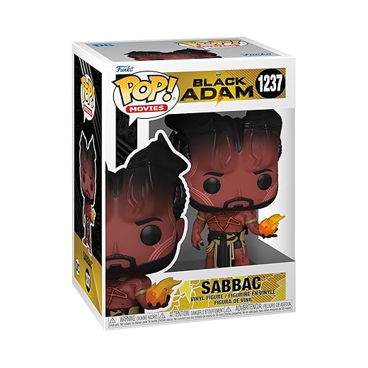 Funko Pop! Movies: Black Adam - Sabbac