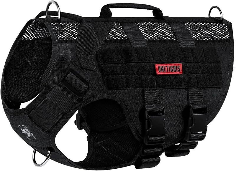 Peitoral Vest para Cães OneTigris Aire Mesh com Tela Respirável e Alças, 12,7 oz
