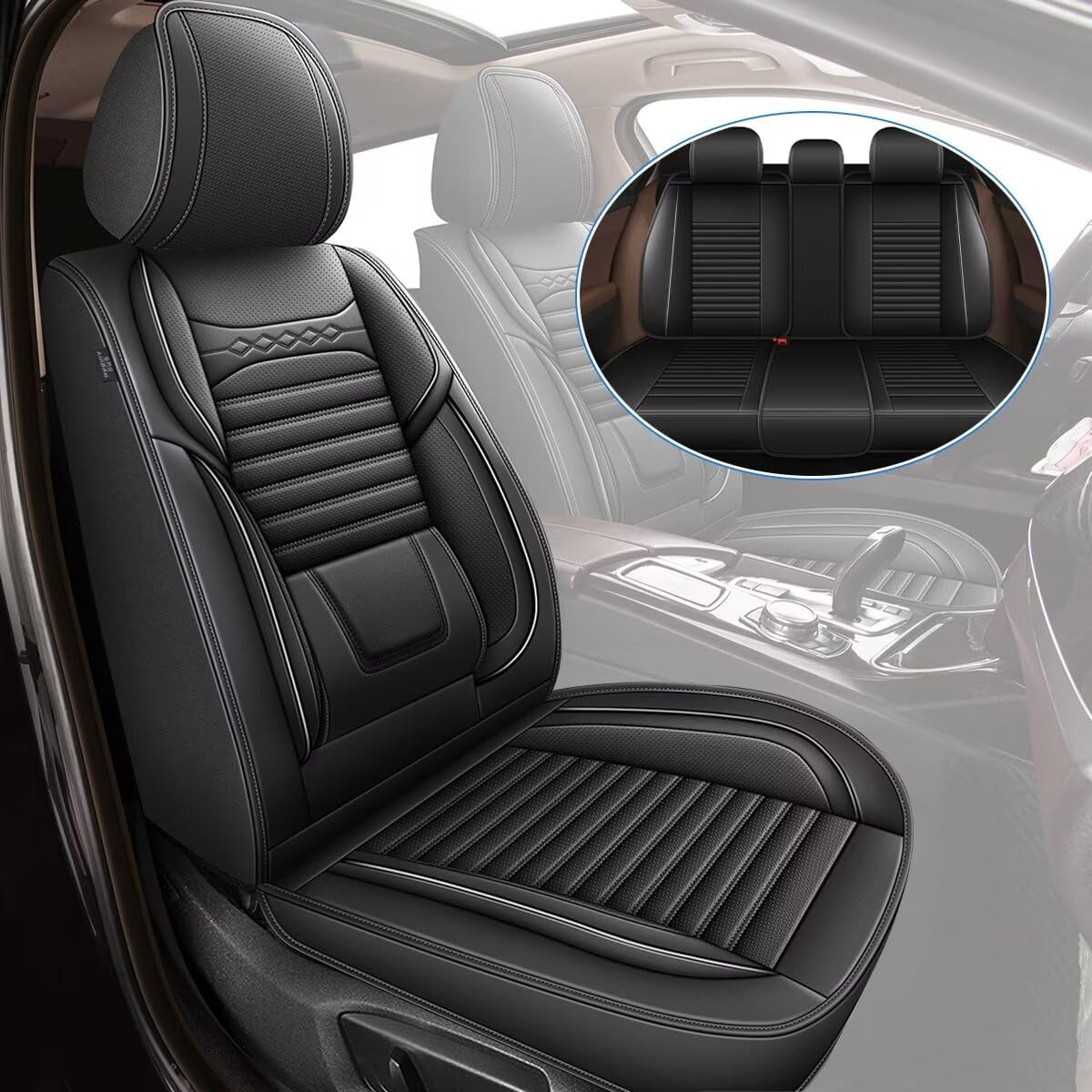 Amazon.com: DISUTOGO Seat Covers Full Set Fit for Jeep Gladiator 2020