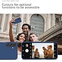 YATWIN Silicone Back Case for Samsung Galaxy A16, Soft-Touch Phone Back Cover for Samsung Galaxy A16 - Dark Blue gallery image