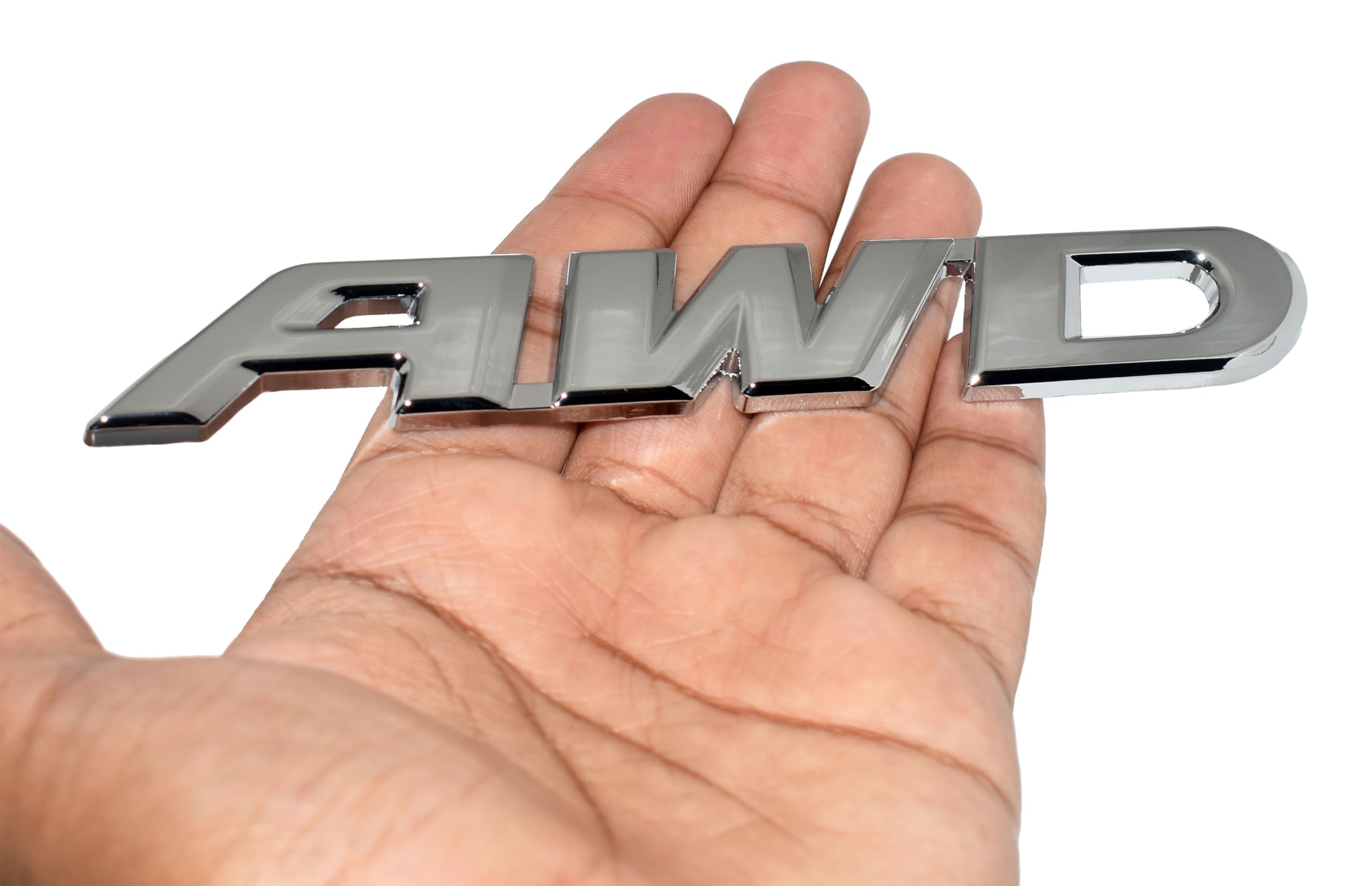 AUTOMASH AWD Emblem Sticker for XUV 7XO 2026 Year Onwards All Models Car 3D Metal Side Stickers Badges/Logo for All Cars & Bikes (Silver)-image-15