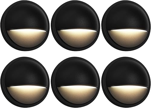 Miniatura 9 de GKOLED Luces LED de bajo voltaje luz de valla de barandilla de paisaje de 12 V ACDC accesorio de iluminación de 2 W 2700 K aluminio fundido a