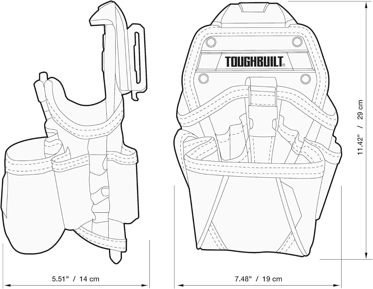 ToughBuilt Pouchesとホルスター