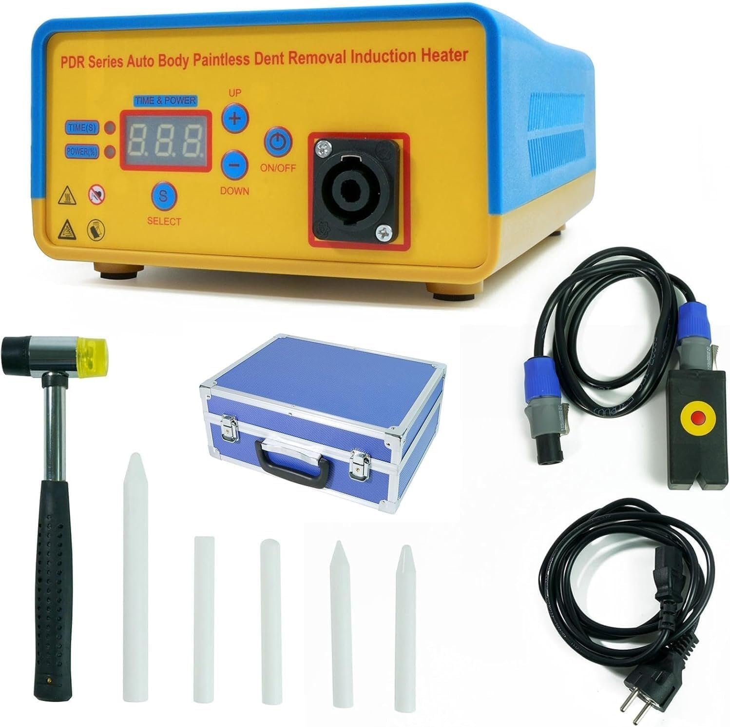Car Paintless Dent Repair Removing Tool Machine Auto Body Dent Repair Kit Suitable for Garages1380W
