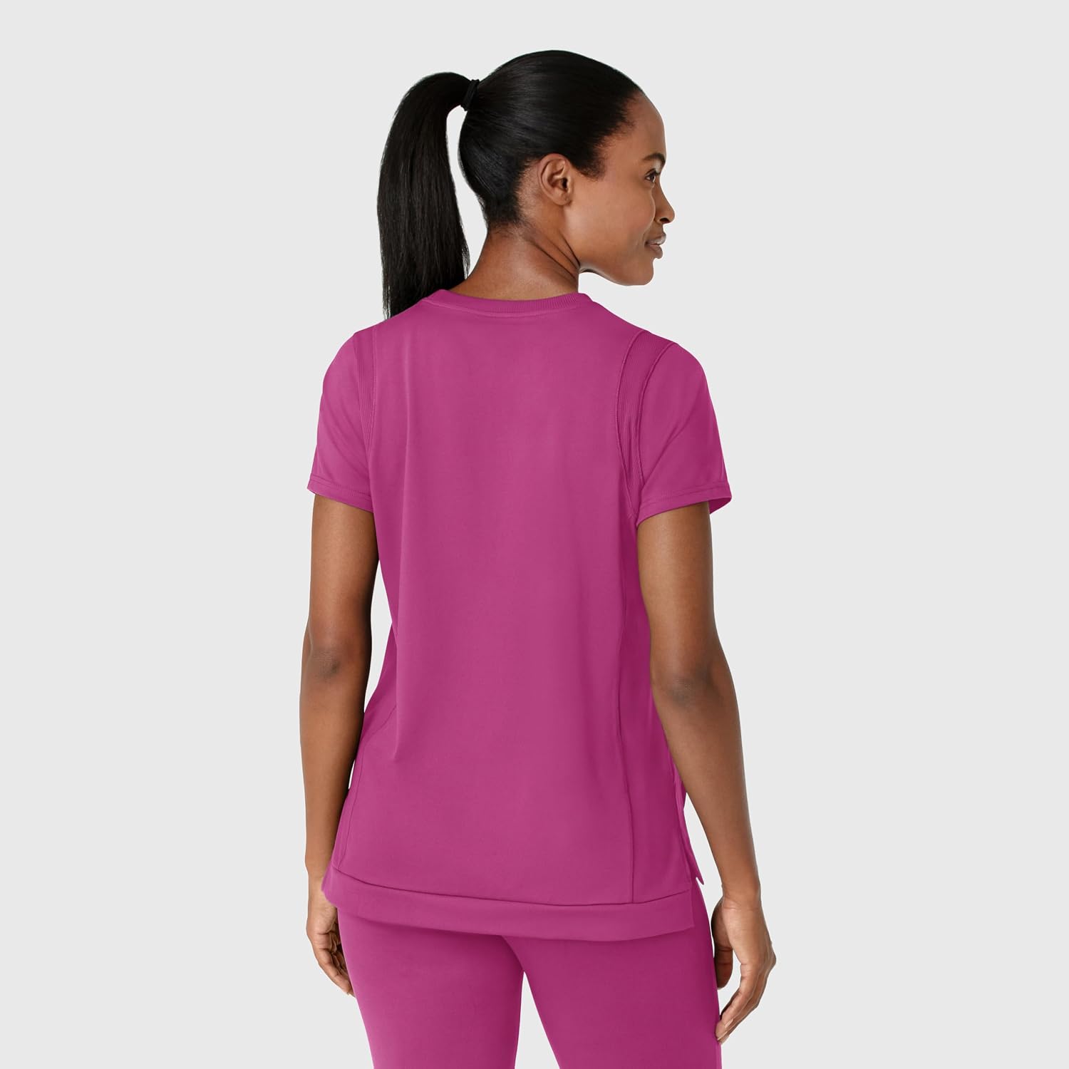 Wink Renew Women's Flex-n-Reach Crew Neck Scrub Top