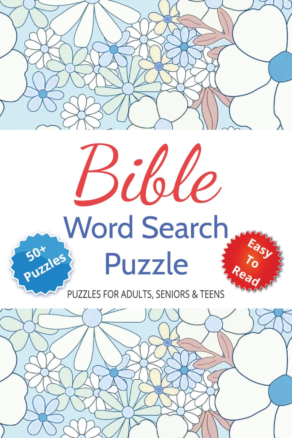 Bible Word Search Puzzle: Word from Scripture Puzzles Book | Finding Scripture Word for Adults and Teens | 6x9 inches |110 pages