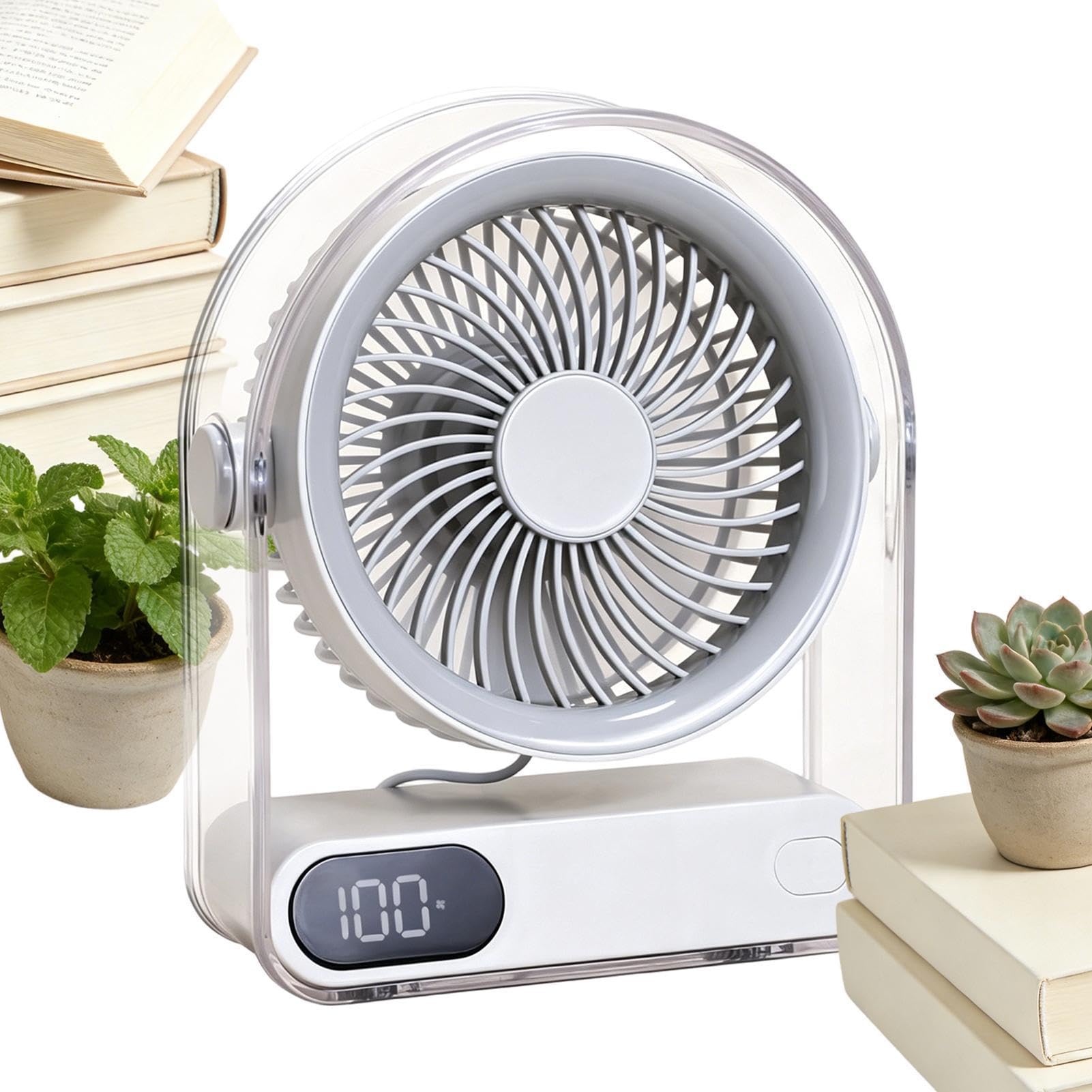 Ventilateur de table portable USB pour rafraîchir votre nuit et bureau