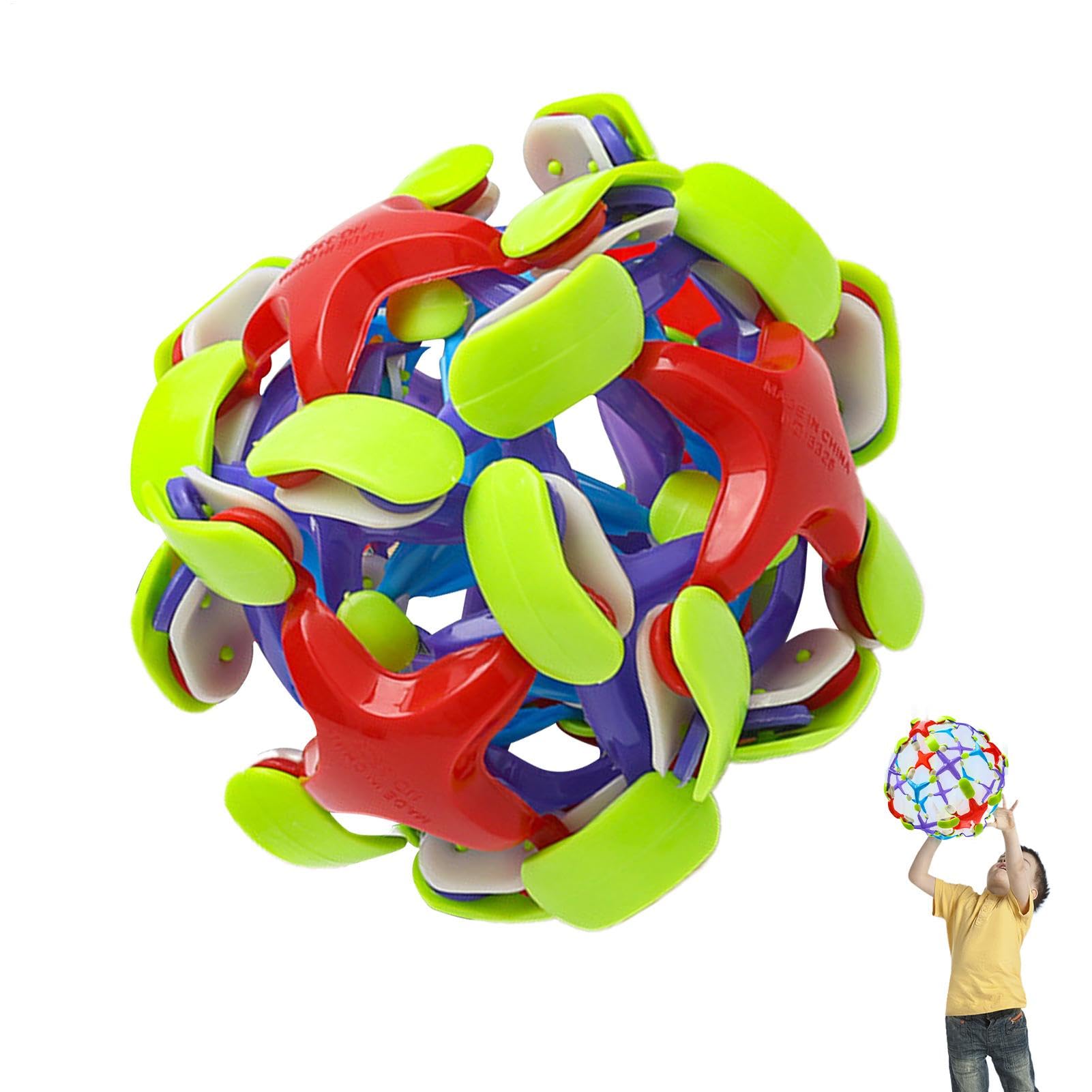 Bola Mágica Expandible De Respiración – Juguete Telescópico De 19.5cm Para Niños, Ideal Para Juegos Al Aire Libre Y Estrés