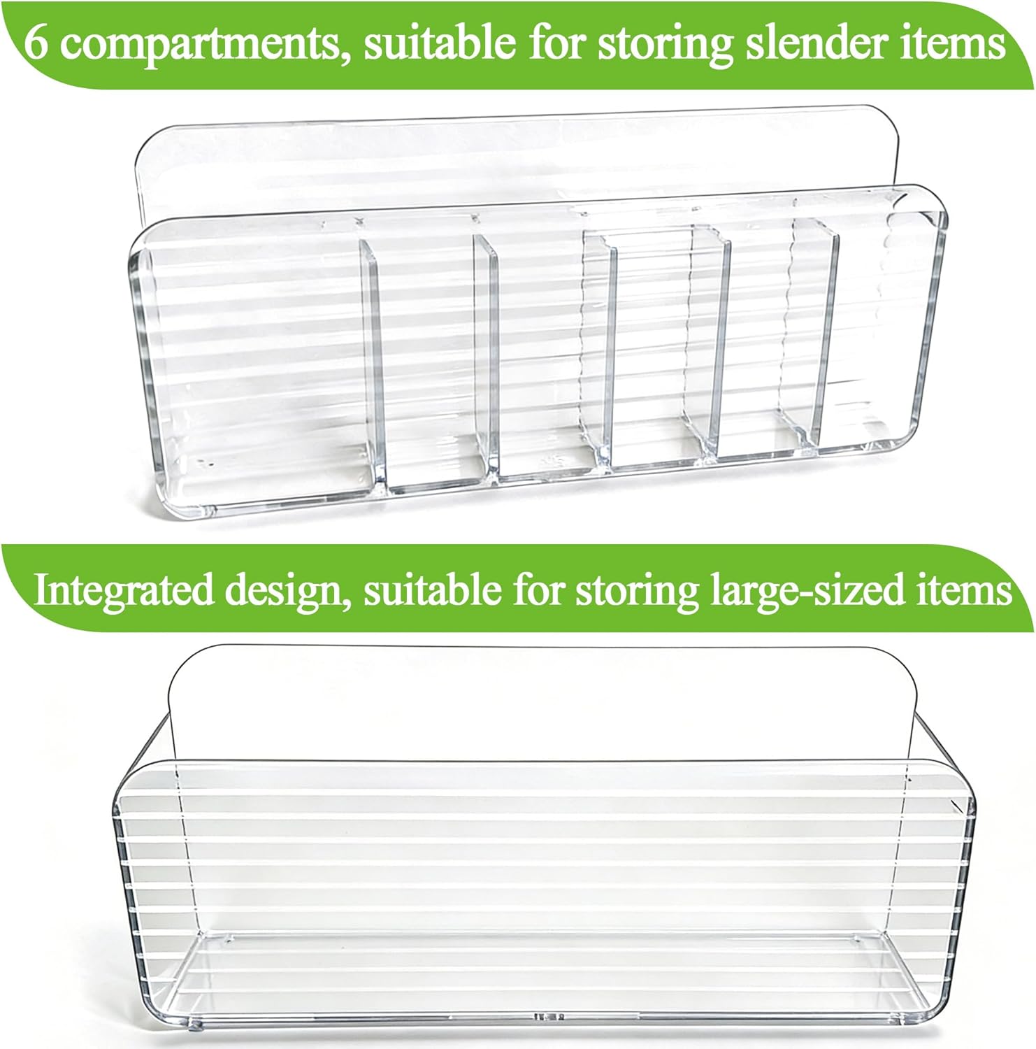 Medicine Holder for Cabinet Door, 2-Pack Reusable Medicine Organizer for Inside Cabinet Storage, Ultra-Sticky Adhesive Mount (Clear) - Image 5