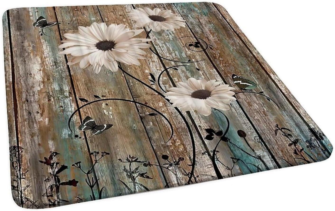 Nappe Carrée Imperméable Élastique 120x120 cm Anti-Tache Intérieur Extérieur