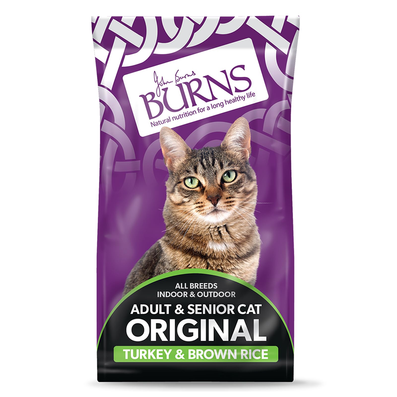 Burns Original Turkey And Rice Adult And Senior Cat Food - Brown 1.5Kg