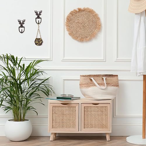 Miniatura 6 de GANAZONO Quemador de incienso colgante con cadena, quemador de incienso de latón con tapa, forma de bola, manualidades para resina y carbón