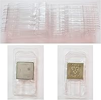 Vista 2 de 15 piezas de caja de CPU de computadora bandeja de embalaje para AMD 938 940 AM1 AM2 AM3 AM4 AM5 FM1 FM2 FM2+ CPU titular caja protectora