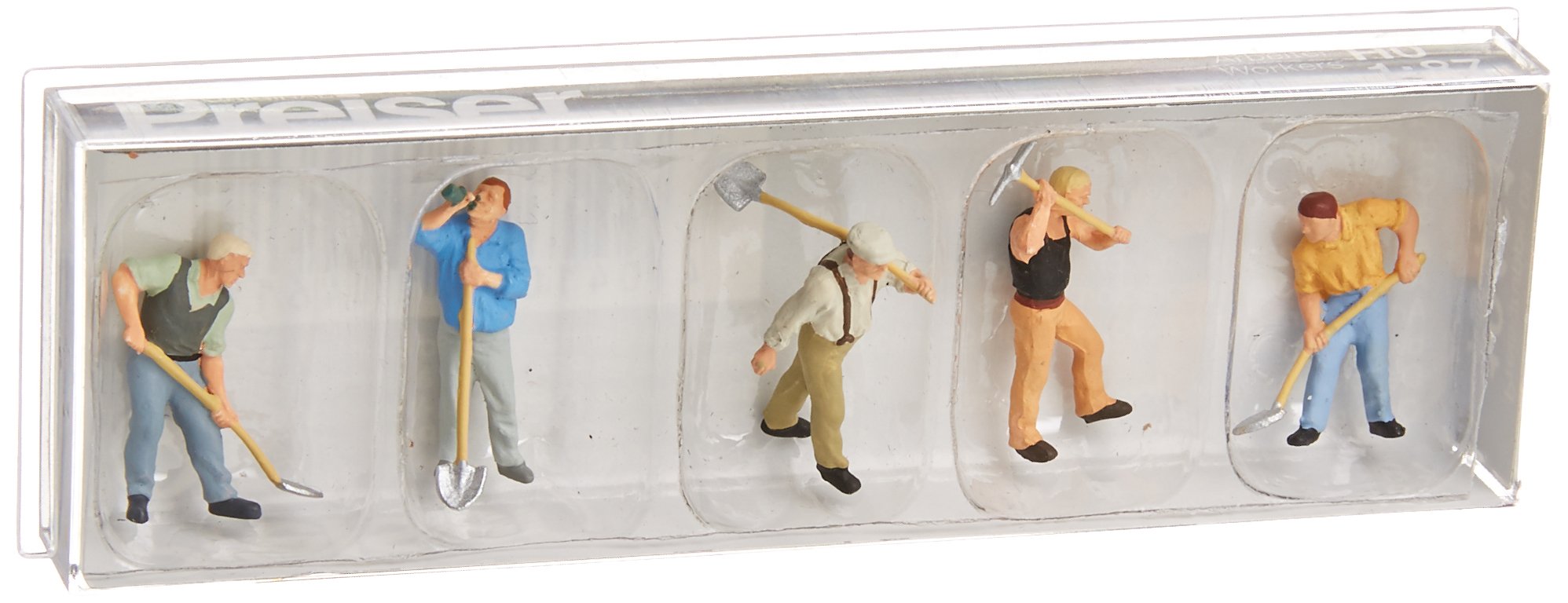 Preiser 14416 - Set Di 48 Figurine In Scala HO (1:87) Per Modellismo Ferroviario