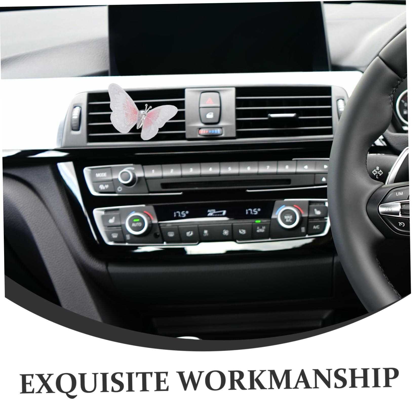 PartyKindom 30stücke Auto Lüftung Clips Süße Schmetterlingsform Aroma-diffusoren Für Innenraum Deko Clips Für Luftauslässe Farbenfrohes Set in Farben