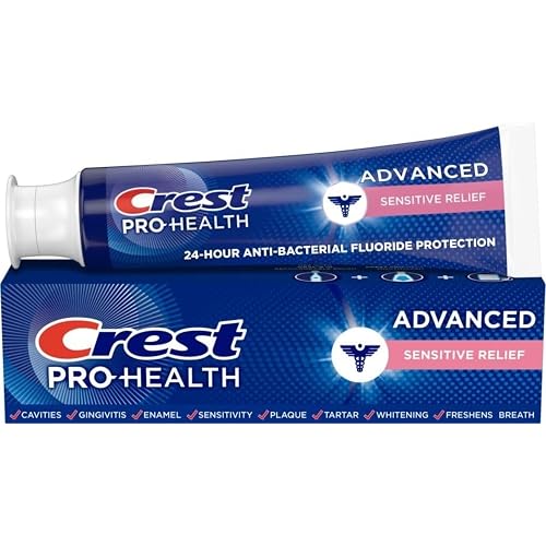 Crest Pro-Health Advanced Sensitive & Enamel Shield Toothpaste, 5.1 Ounce (Pack of 1) - Packaging May Vary