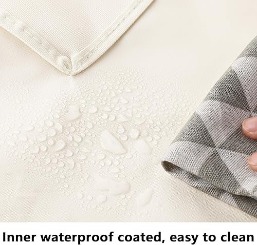 Miniatura 6 de Windyun 3 bolsas de repuesto para clasificador de ropa sucia hipotenusa, cesta de repuesto extraíble, bolsa organizadora de almacenamiento de