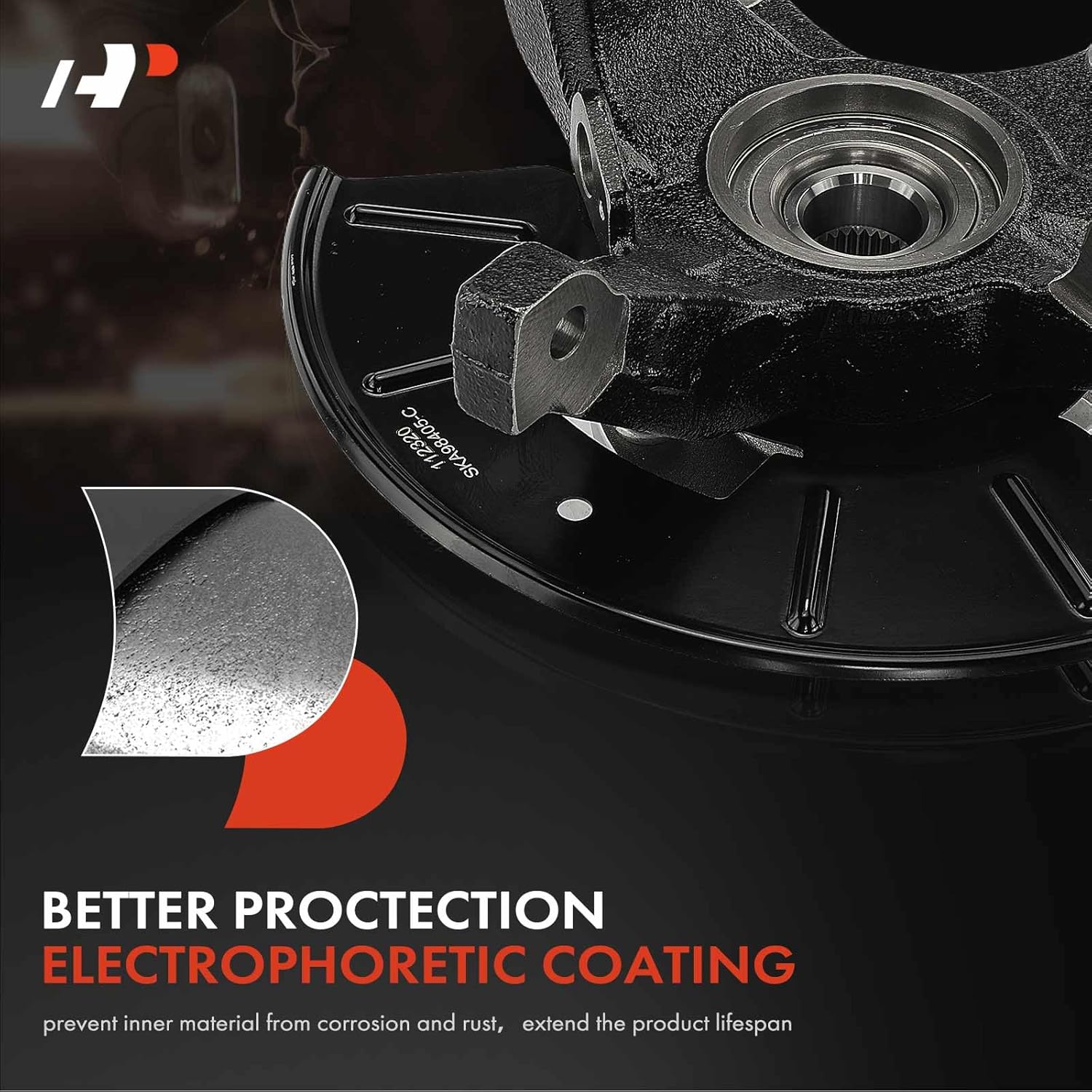 A-Premium Front Left Steering Knuckle & Wheel Bearing Hub Assembly Compatible with Ford Escape 2005-2012 & Mazda Tribute 2005-2006 2008-2011 & Mercury Mariner 2005-2011, Sport Utility, Driver Side