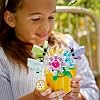LEGO Creator 3’u 1-in-1 Watering Bowl Flowers Creative Toy Making Set with Boots and Bird Model Options for Kids Ages 31149-8 and Over, Birthday Gift Idea (420 Pieces)