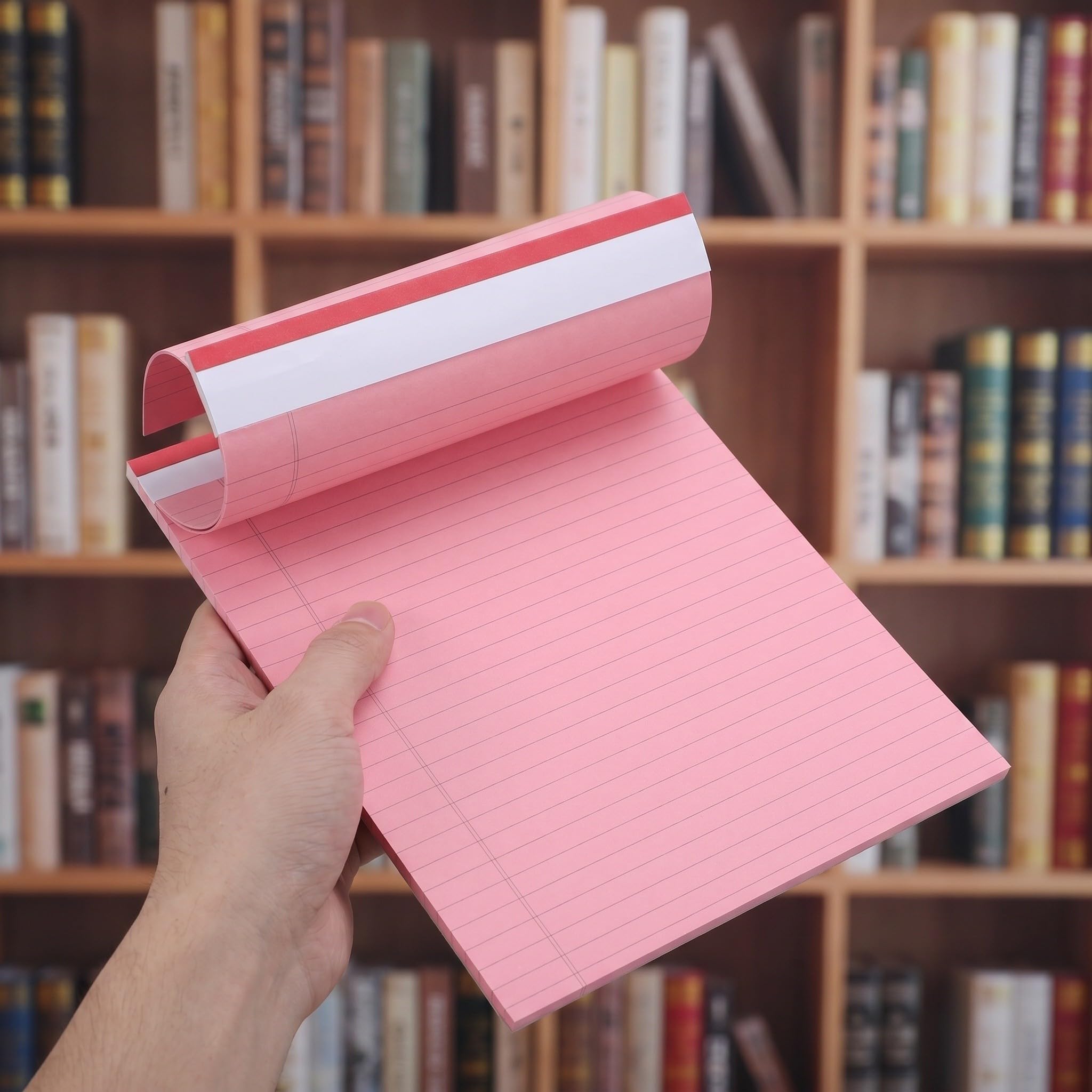 ABOOFAN 8 Stück Notizbuch Vielseitig Nutzbar und Gelochten Blättern mit College Linien aus Papier für Glatte Oberflächen und Computerarbeitsplätze