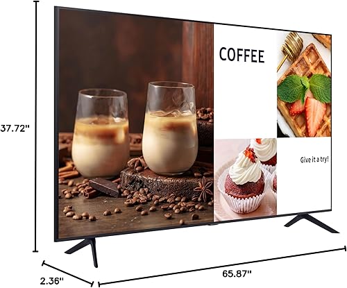 Miniatura 57 de Samsung BE43T-H Pro TV de 43 pulgadas Comercial Software de señalización digital fácil 4K HDMI USB Sintonizador Altavoces 250 nits