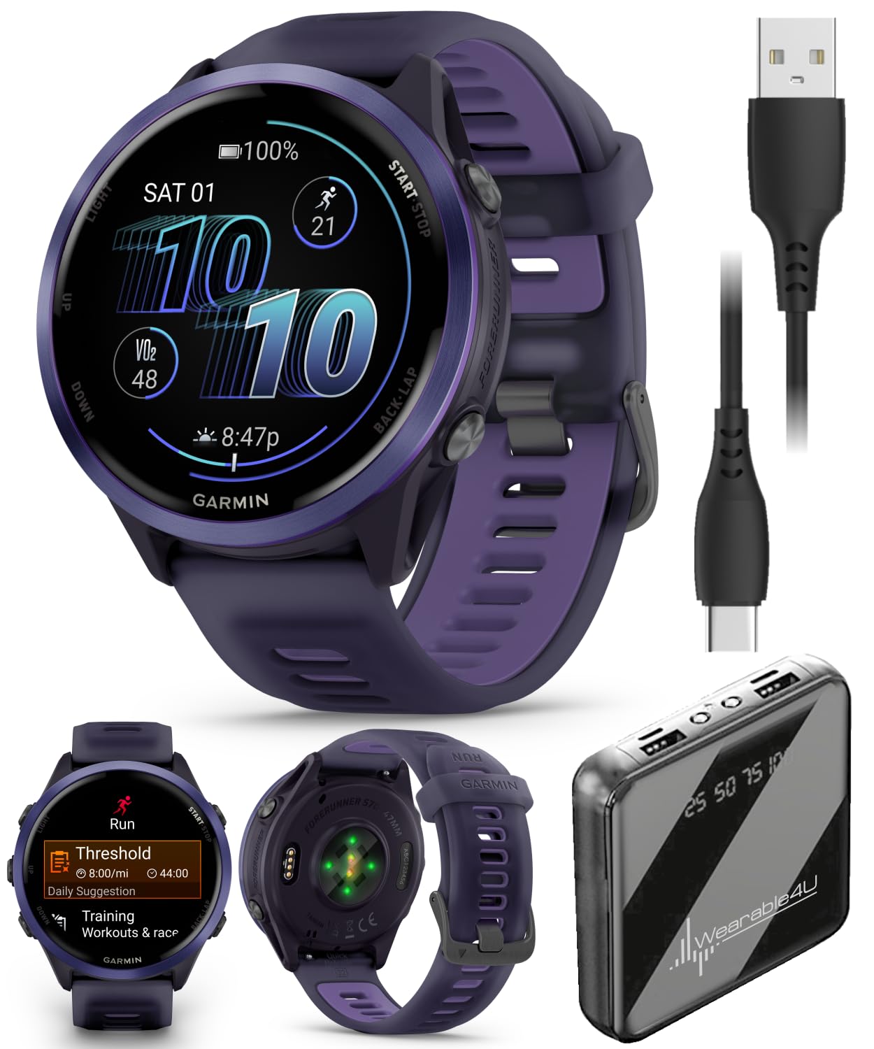 Amazon.com: Garmin Forerunner 570 47mm Advanced GPS Running