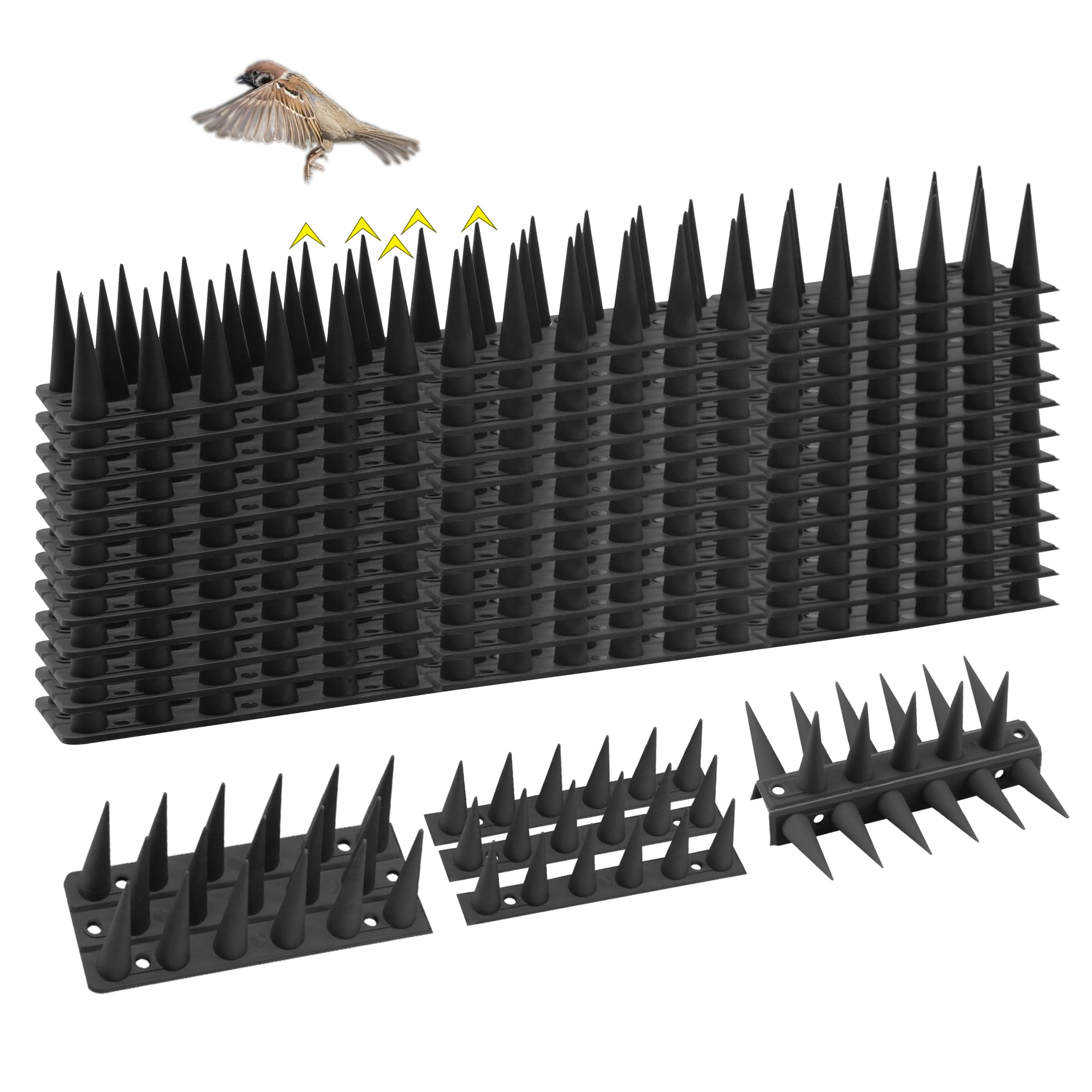 KOKMEYA Bird Spikes 13.2FT ABS Plastic