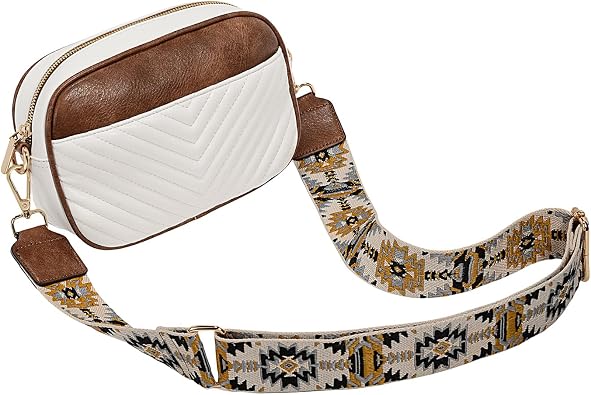 UTO Crossbody Bags for Women Vegan Leather Large Capacity Casual Fashion Bag With Strap