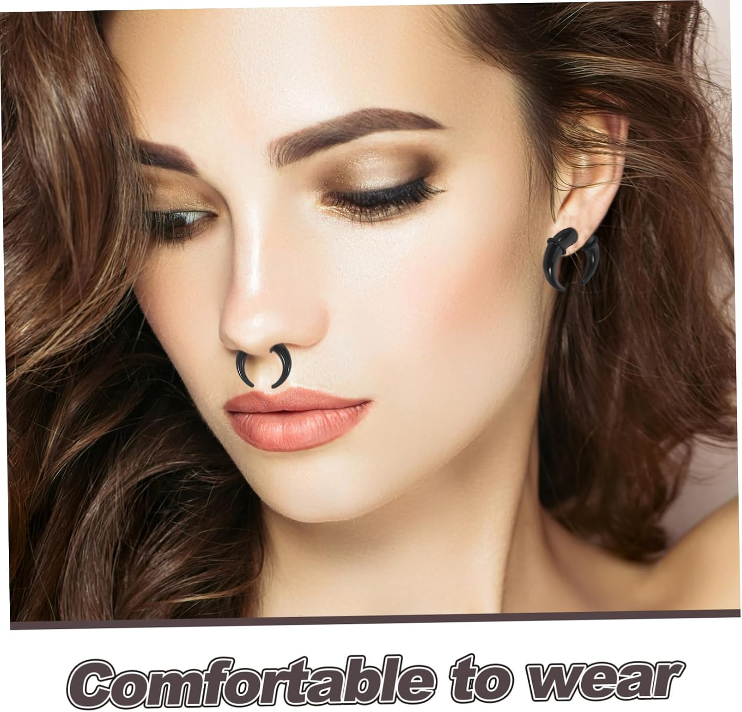 Septum Tapers 27pcs C Shape for Men and Women Acrylic