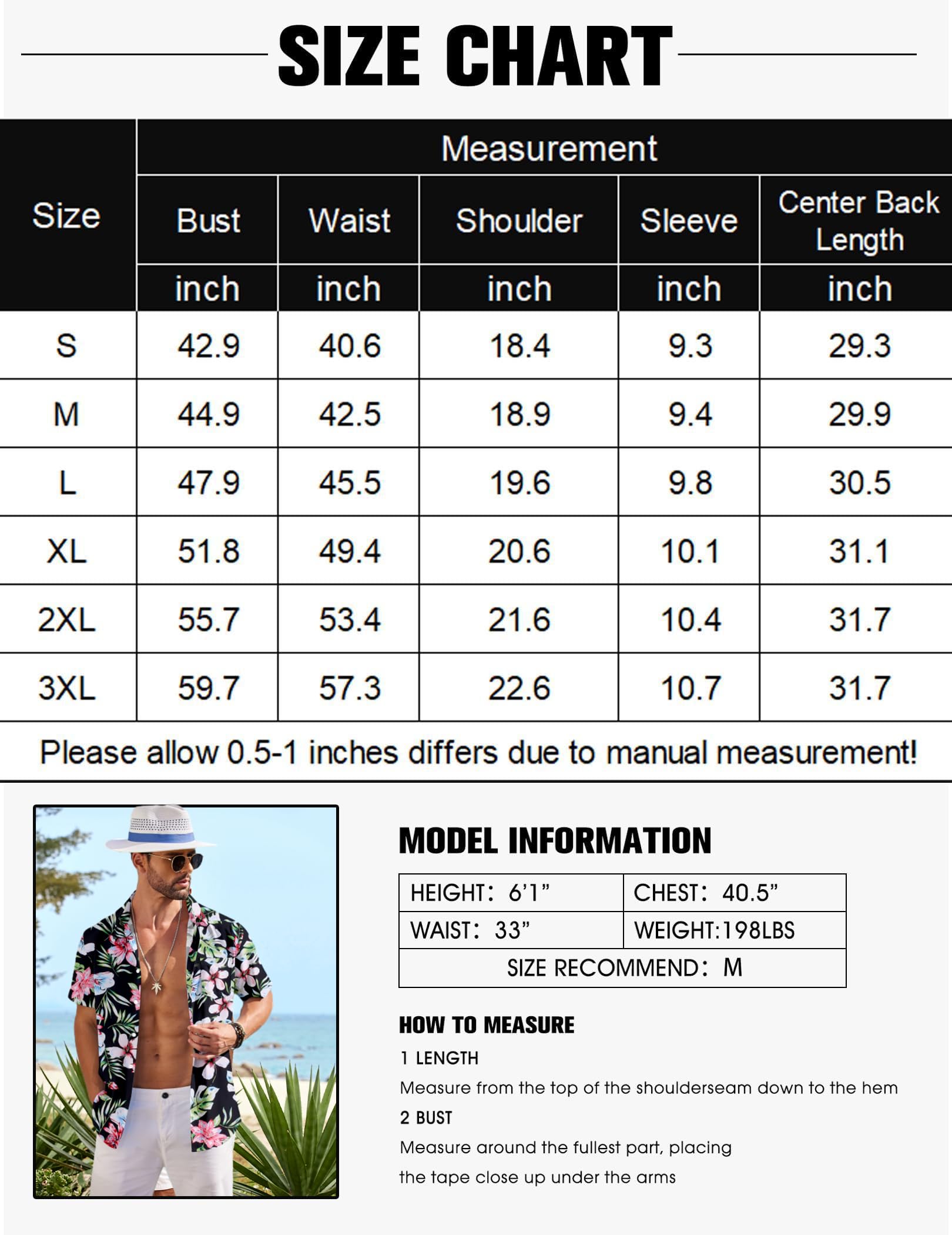 COOFANDY Camicia Hawaiana Camicia Estiva a Maniche Corte da Uomo Camicia Leggera abbottonata Camicia Casual da Lavoro