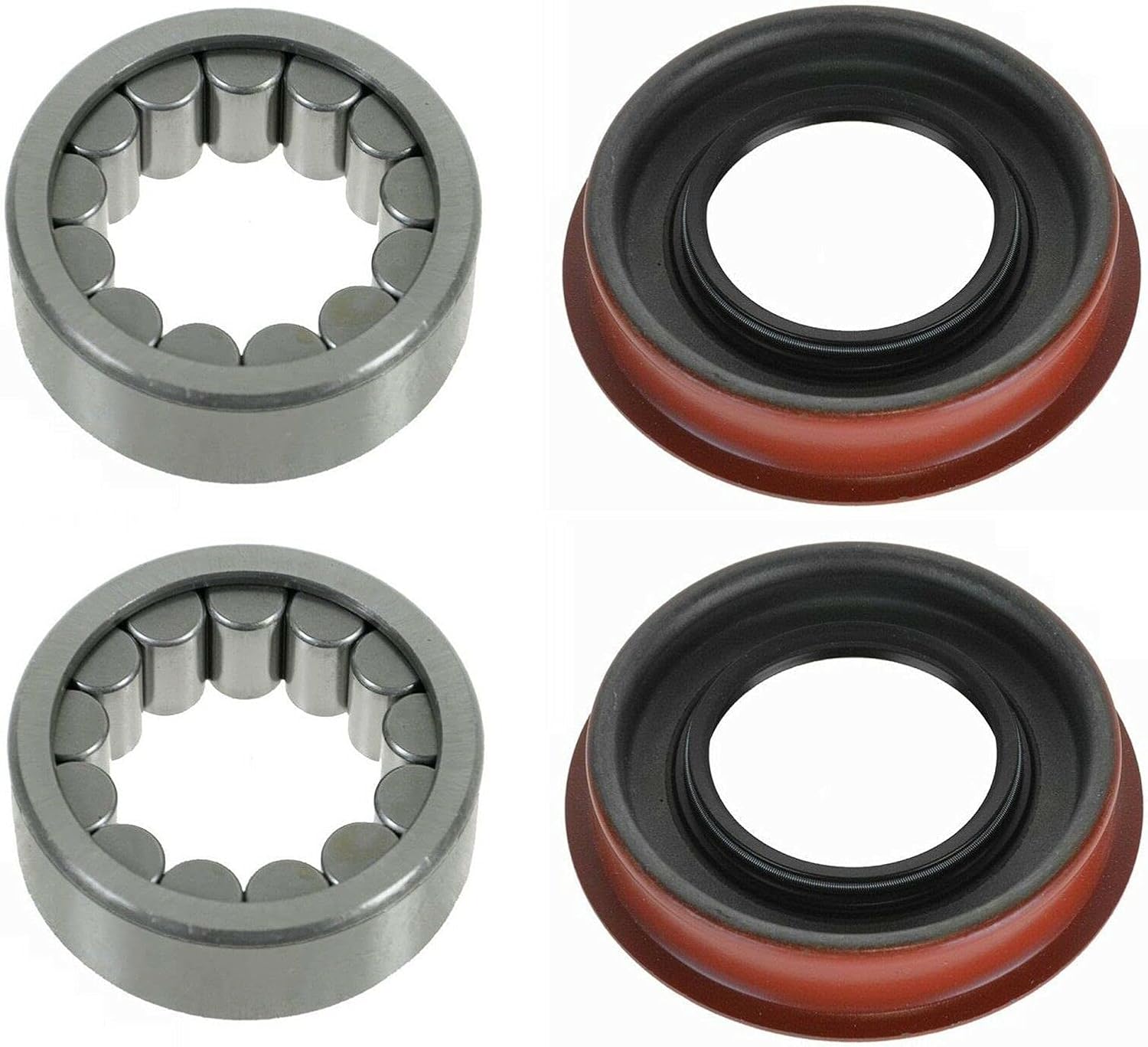 Pair Rear Wheel Bearing & Seal Set FIT 1979-2004 Mustang (Non SVT Cobra) New Axle Replacement Only #U5707 / 8660S