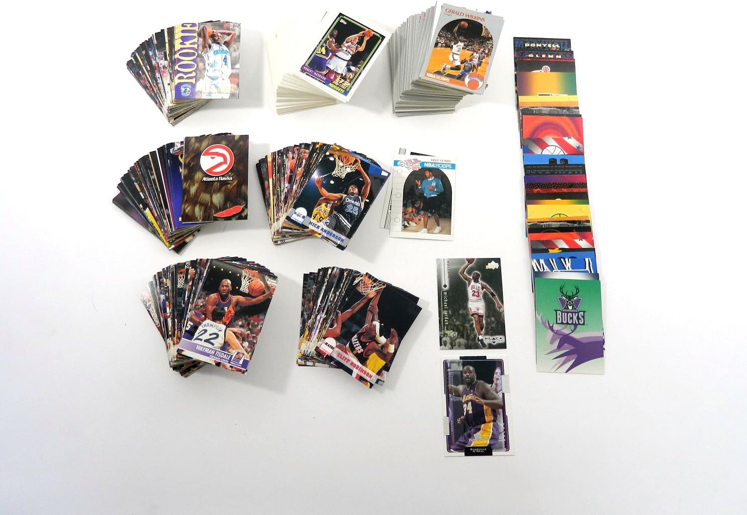 NBA Basketball Card Collector Box with Over 500 Cards