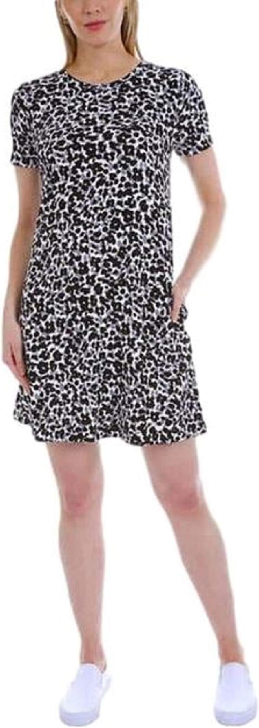 Ladies' Pima Cotton Dress (Triumph Gray Animal Print, Large)