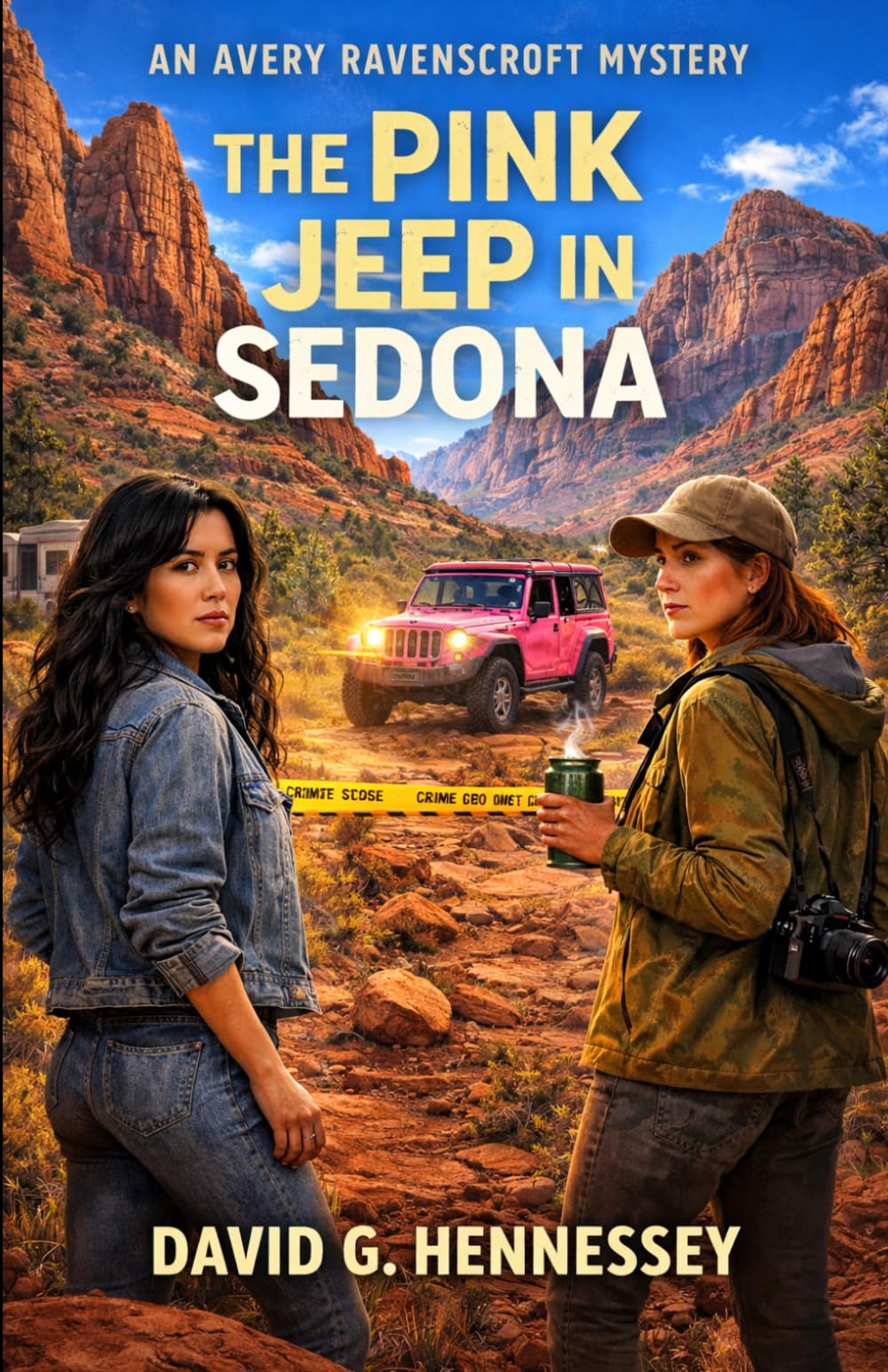 The Pink Jeep in Sedona: Book 6 in the Avery Ravenscroft Mystery Series