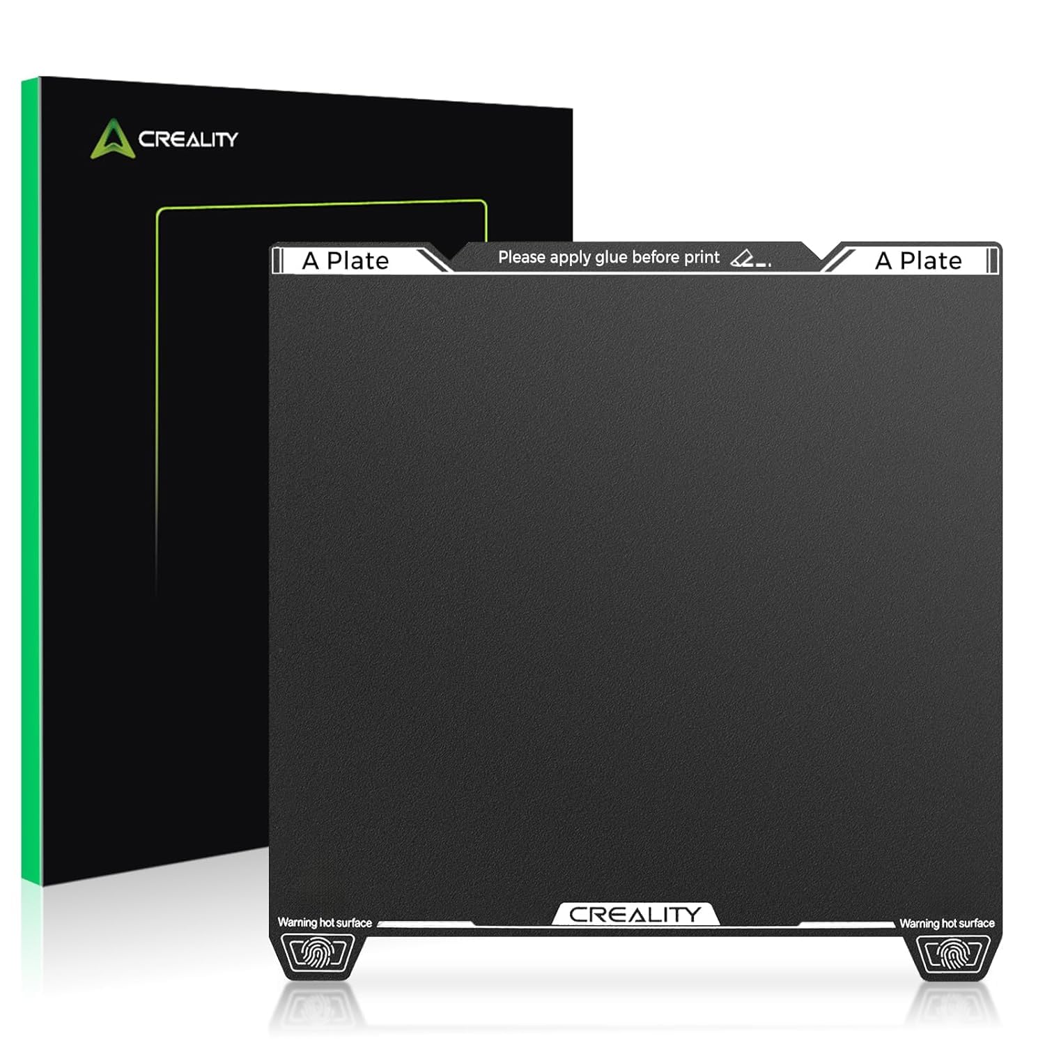 Creality K1 Max płyta robocza z żywicy epoksydowej, 315 × 310 mm, K2 Pro płyta łożyskowa ze stali sprężynowej, odporna na zużycie, elastyczna platforma drukująca do drukarek 3D Creality Ender 3 V3