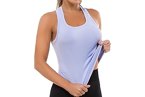 Seamless Fitted Workout Tank Tops for Women