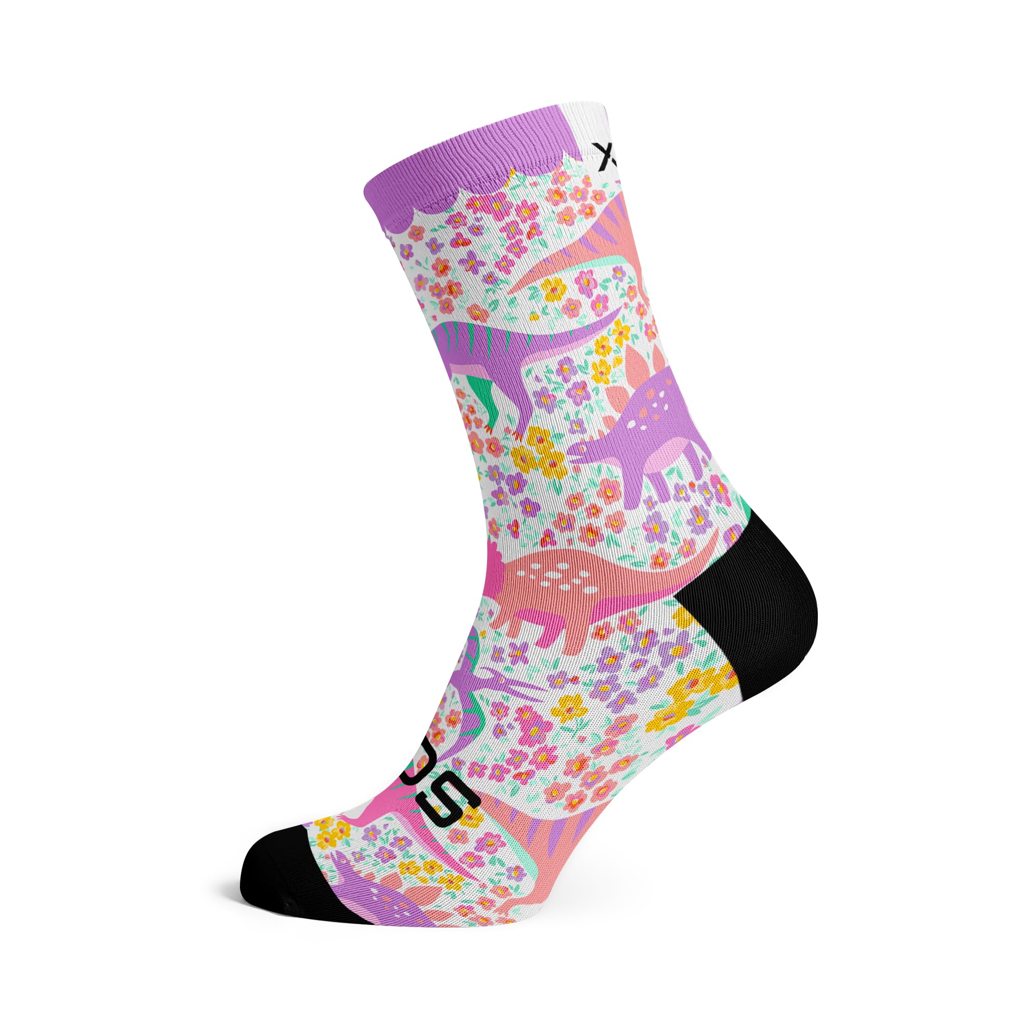 Sox Footwear Wonderland Crew Socks, Multi-colour, pastel, 42-47