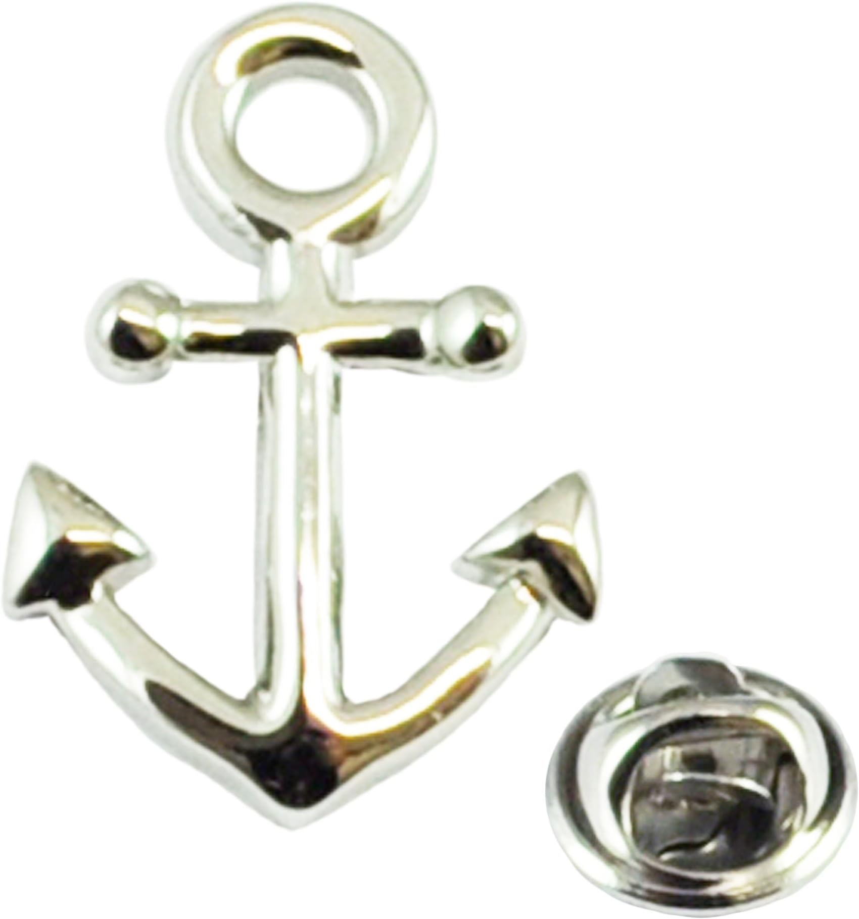 Ship Anchor Lapel Pin Badge