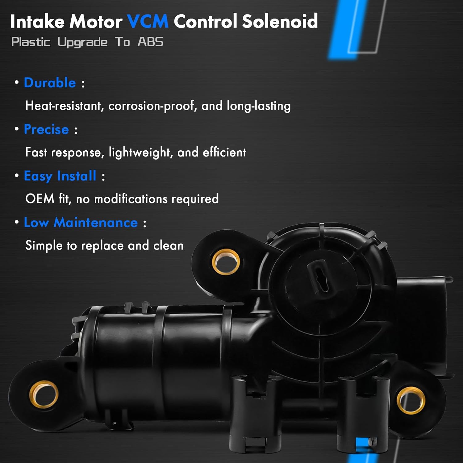 28323-2G300 Intake Manifold Runner Control Motor Fit for Hyundai Santa Fe 10-12 Tucson 10-13 for Kia Rondo 07-12 Sorento 11-12 L4 2.4l Engine VCM Control Solenoid Replace # 911-922 28323-2G000 911922