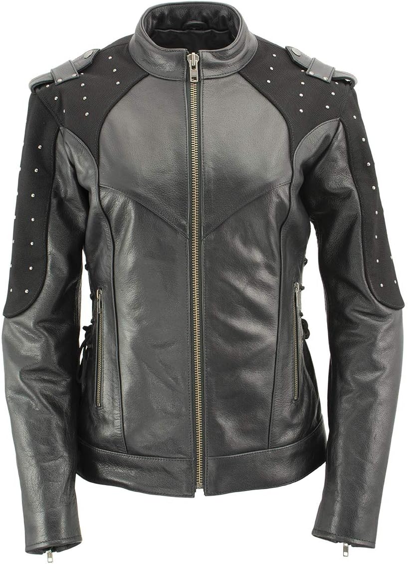 xelement womens motorcycle jacket