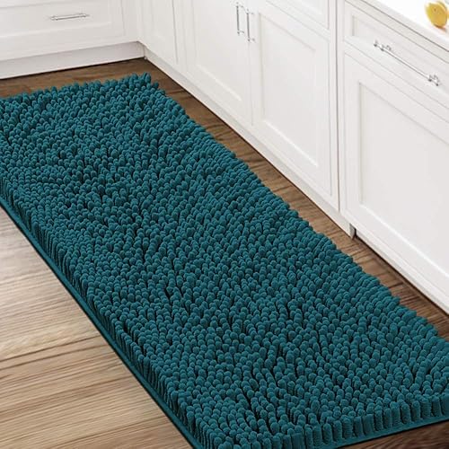 Miniatura 77 de H.VERSAILTEX Alfombras de Baño Tapete de Baño Alfombras de Baño Tapetes de Baño para Baño Antideslizante Extra Grueso Rebotante Suave Chenille