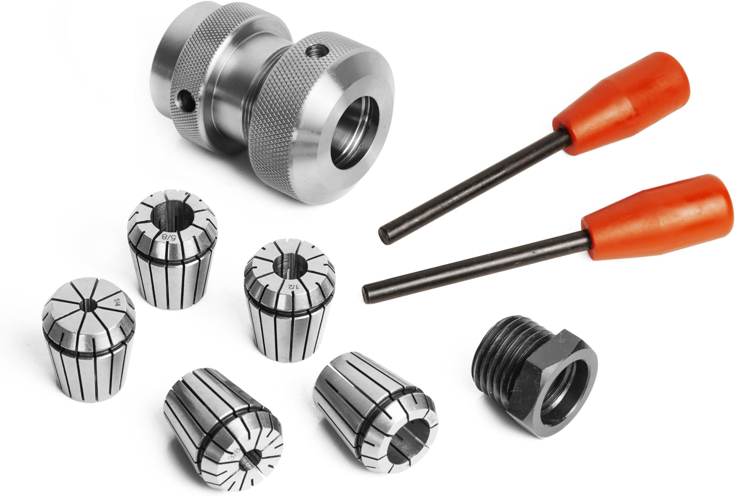 CCS-5/1-1/4" Collect Chuck System in Blow Case for Woodturning Work.
