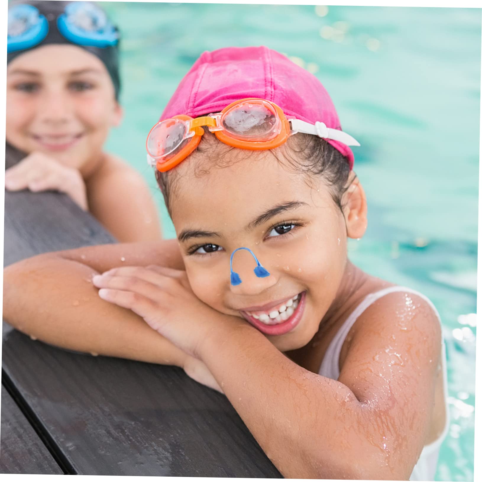 30stücke Schwimmnasenklammern Weiche Komfortable Und wasserdichte Nasenclips Für Schwimmen Und Tauchen Anti-erstickungsdesign Für Indoor Und Outdoor-aktivitäten