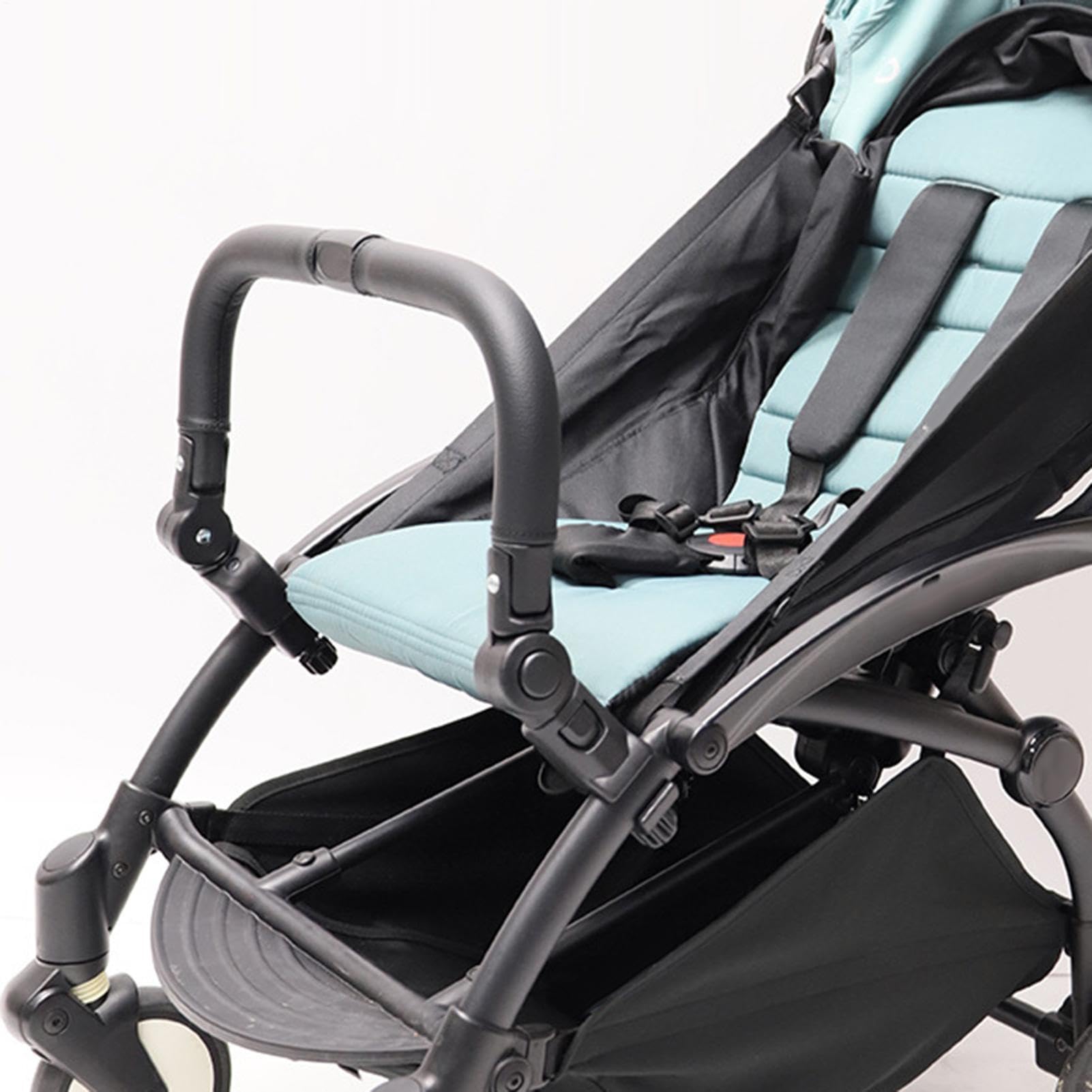 Barra Bracciolo Barra Passeggino Passeggino Pu Sicurezza Regolabile | per Passeggino Barra Protettiva, Barra per Viaggi, Shopping, Passeggiate, Campeggio, Picnic, Gite in Famiglia,
