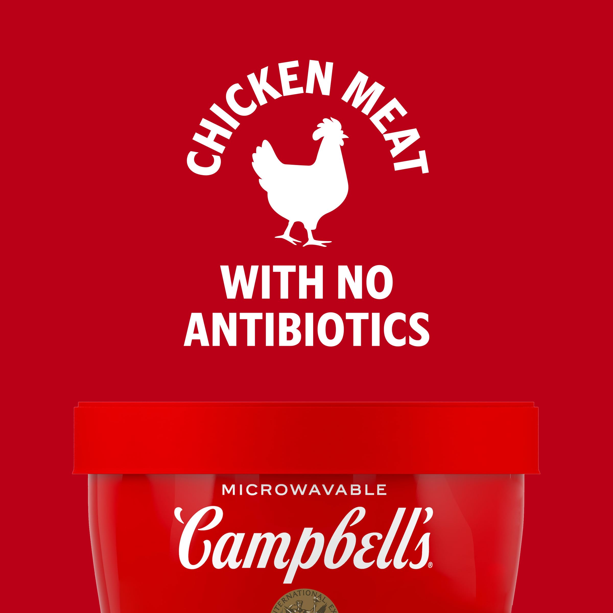 Campbell's Healthy Request Chicken Noodle Soup, 15.3 Oz Microwavable Bowl