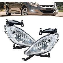 Front Bumper Fog Light For Hyundai Elantra 2011-2013 Running Driving DRL Lamp 92202-3X020 922023X020 Left&Right