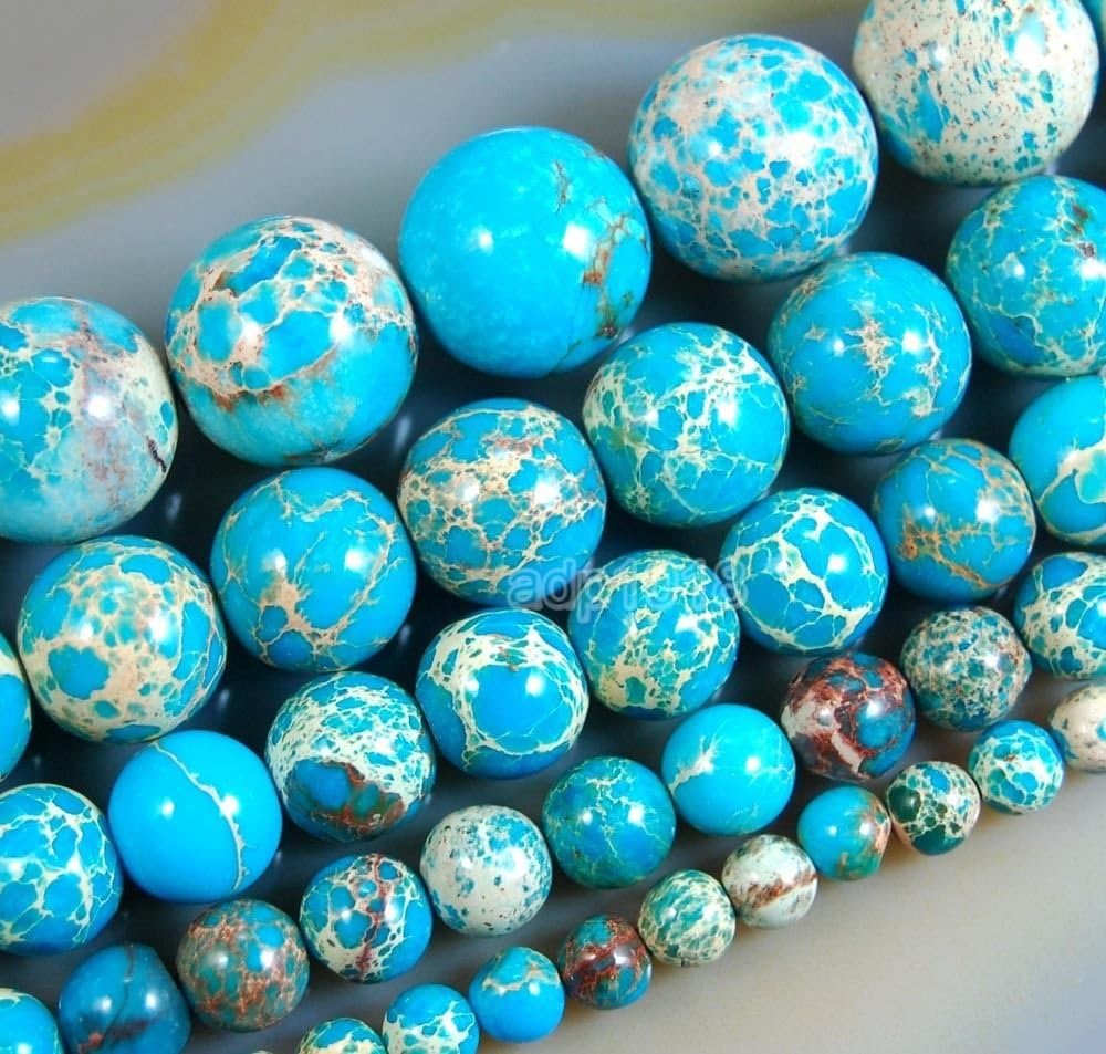 Wholesale Smooth Natural Gemstone Round Loose Beads 15" 4mm 6mm 8mm 10mm 12mm (10mm, Citrine Quartz)