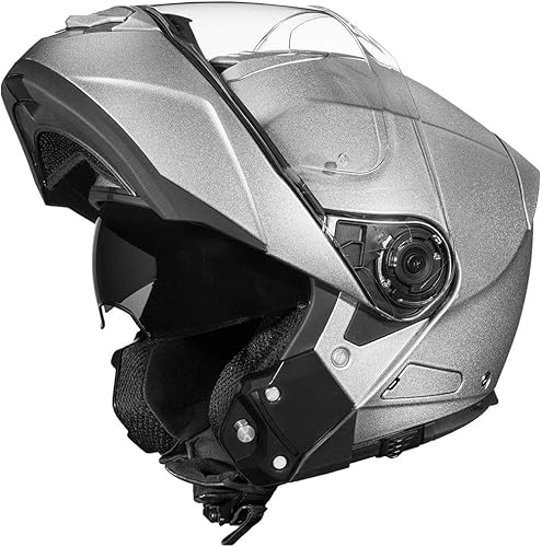 Miniatura 1 de Daytona Glide - Casco ligero para motocross con protección antiarañazos, antivaho, forro EPS de doble densidad, aprobado por DOT, compatible con