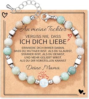 Chakra Bracelet Women Girls Gemstone Bead Bracelet Healing Stones Bracelet Gifts Birthday Gifts for Girls Daughter Granddaughter